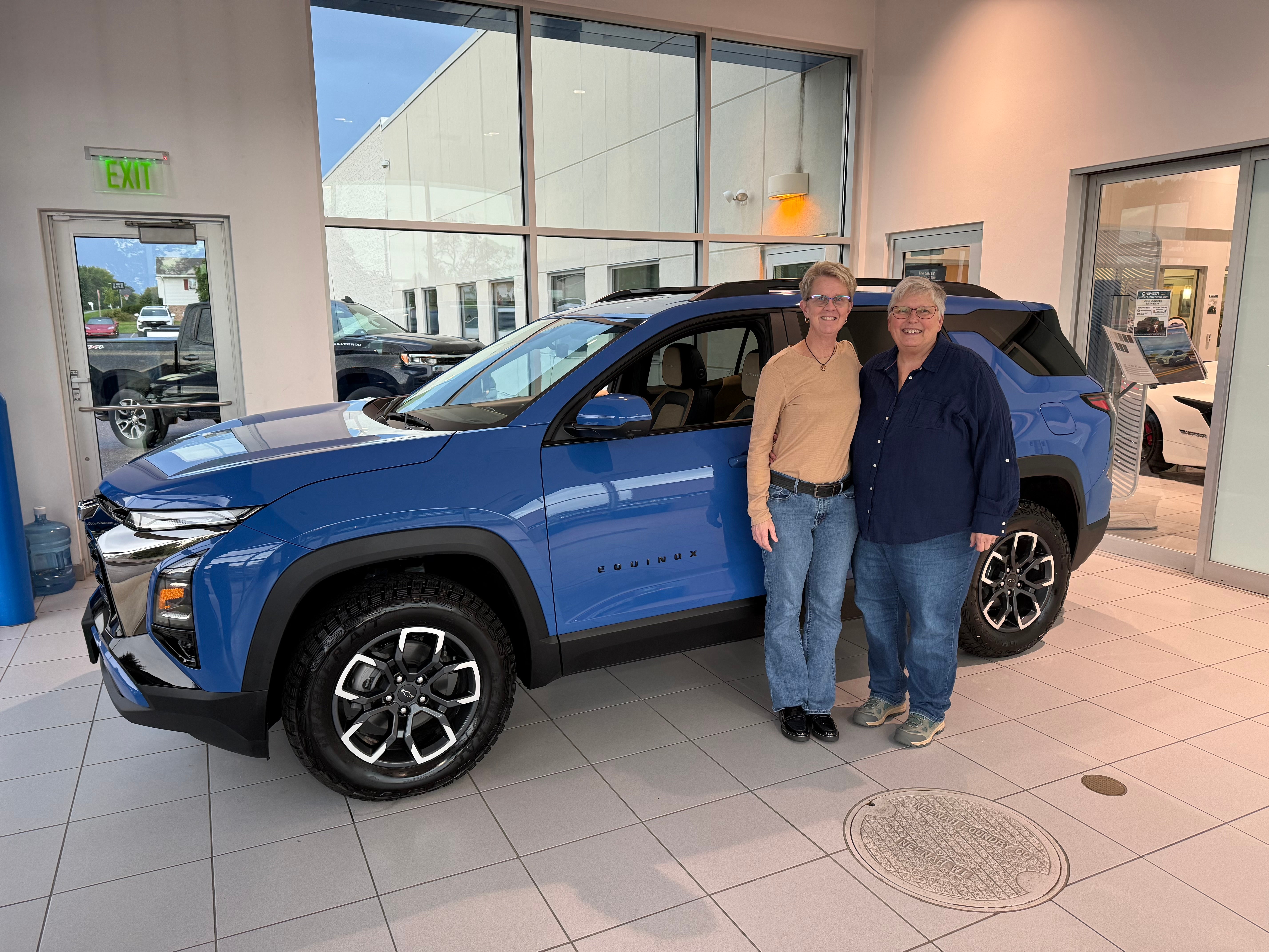 Happy Kayser Chevrolet customer