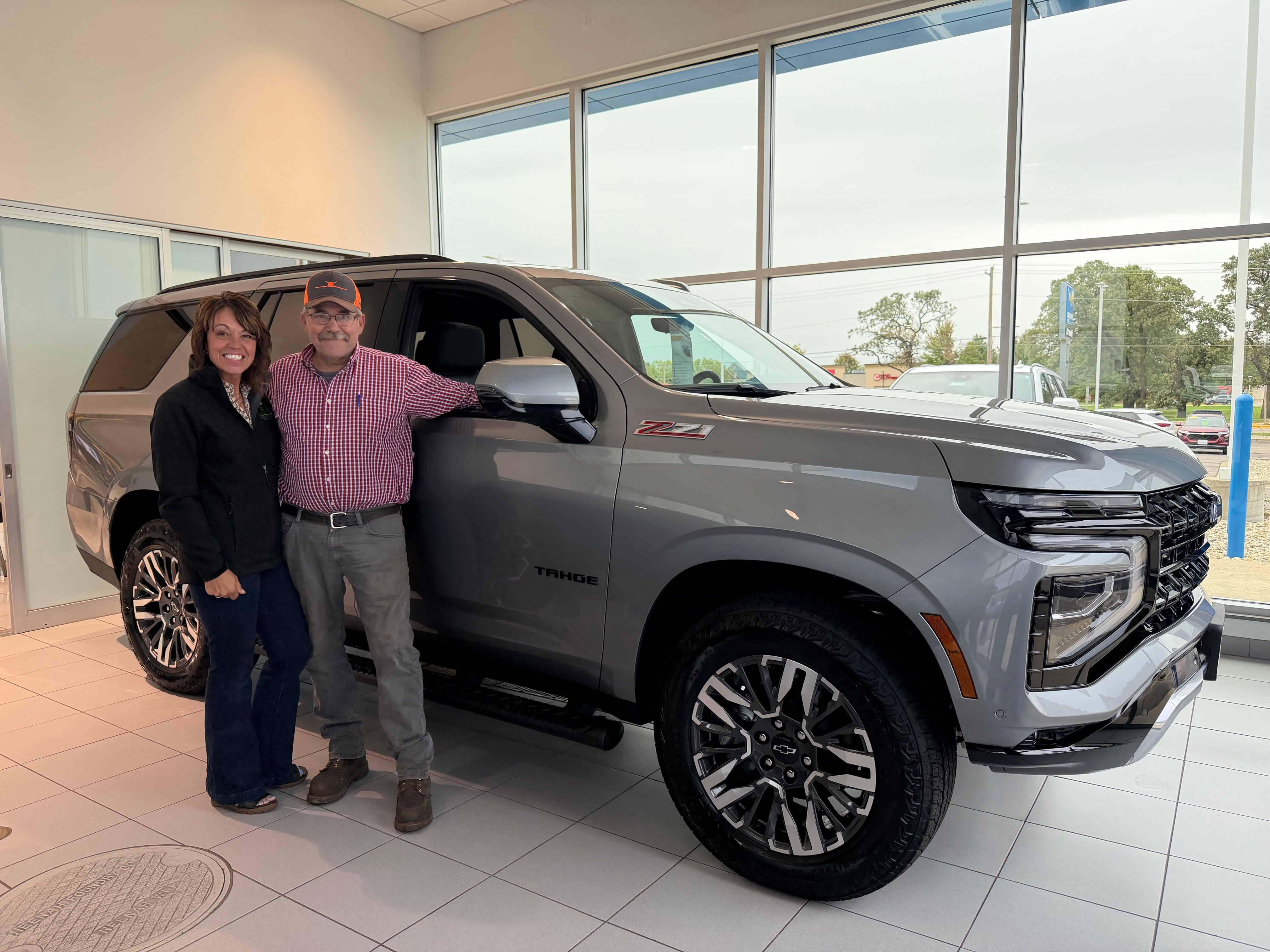Happy Kayser Chevrolet customer
