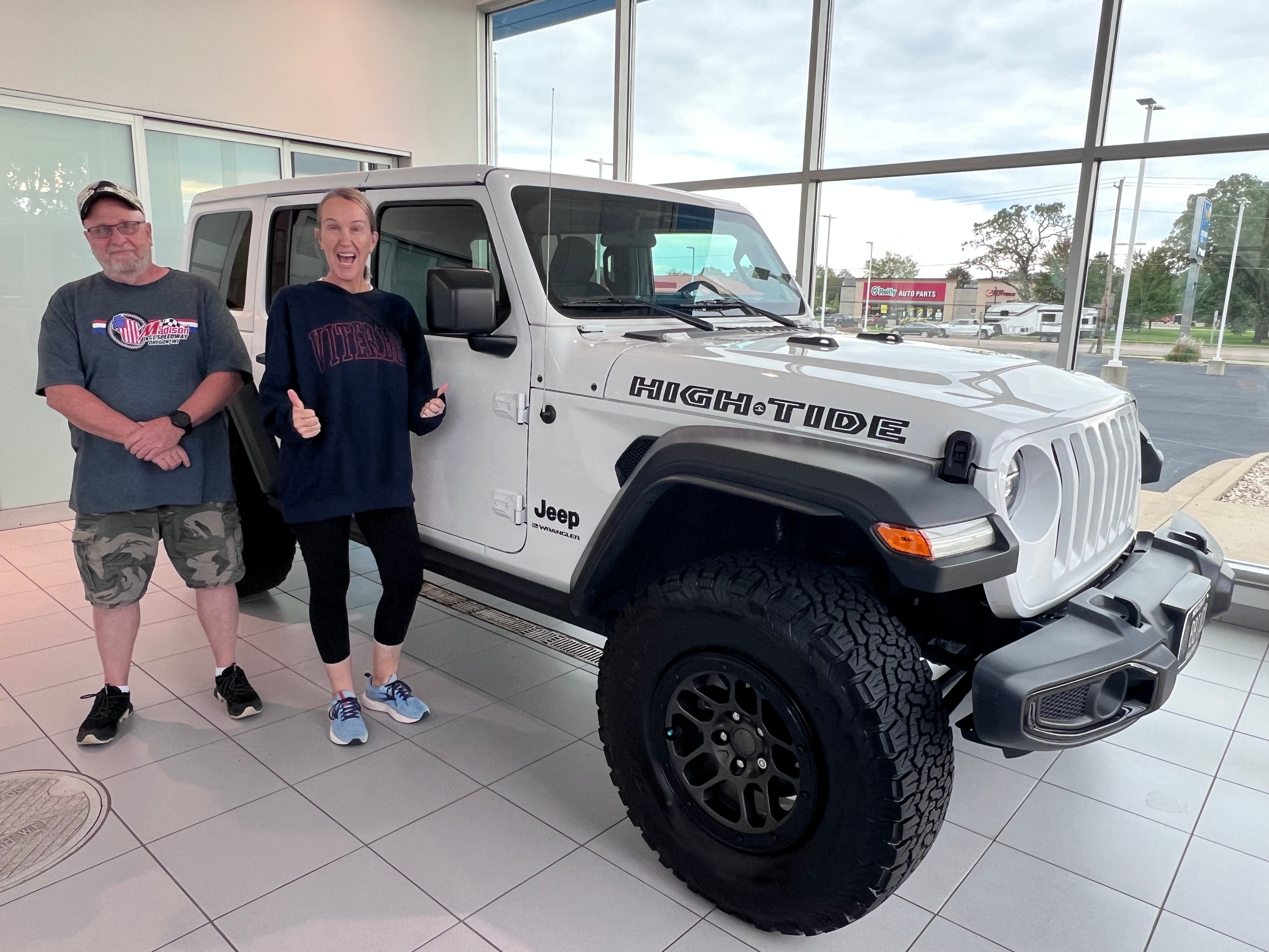 Happy Kayser Chevrolet customer
