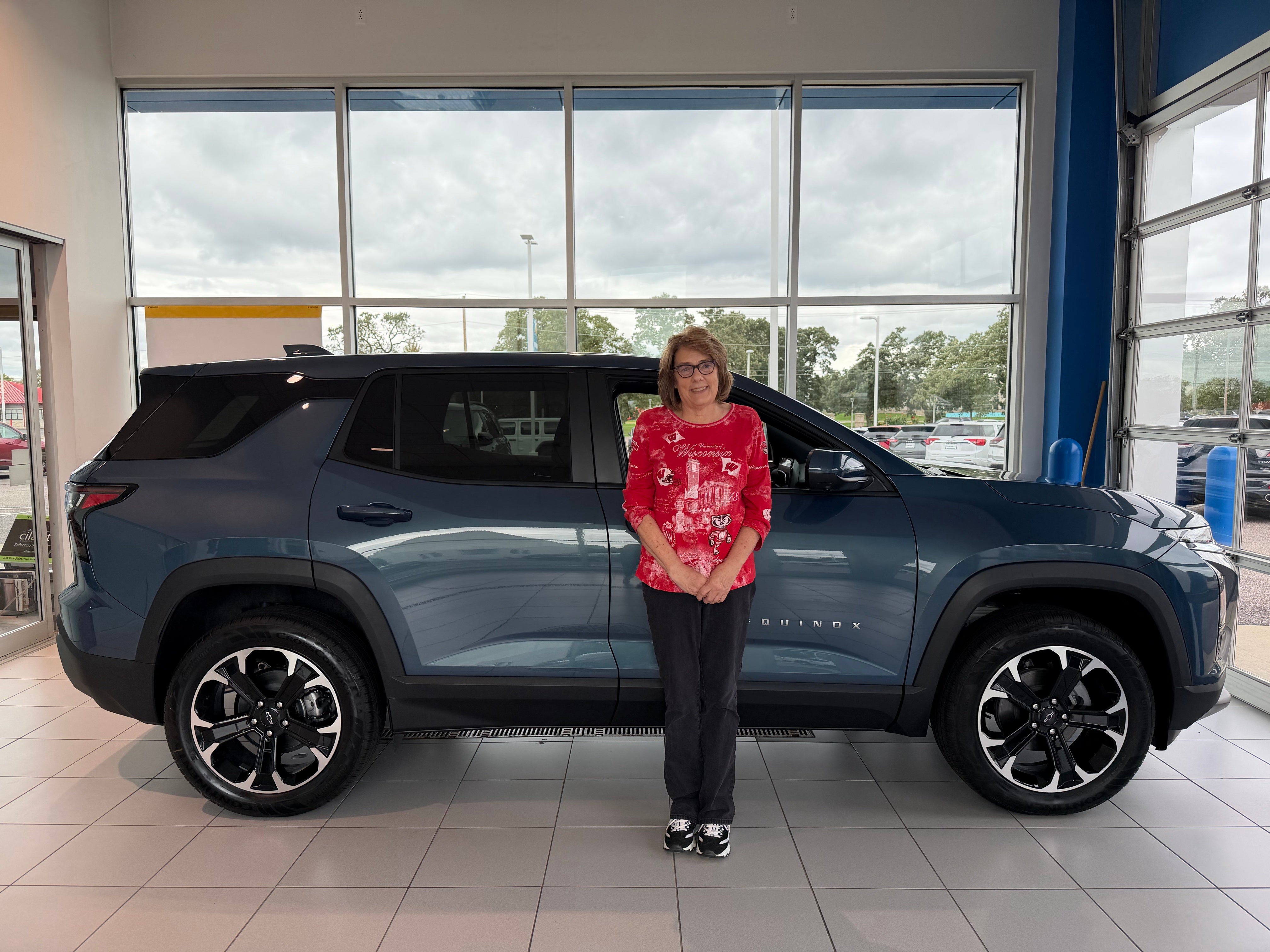 Happy Kayser Chevrolet customer