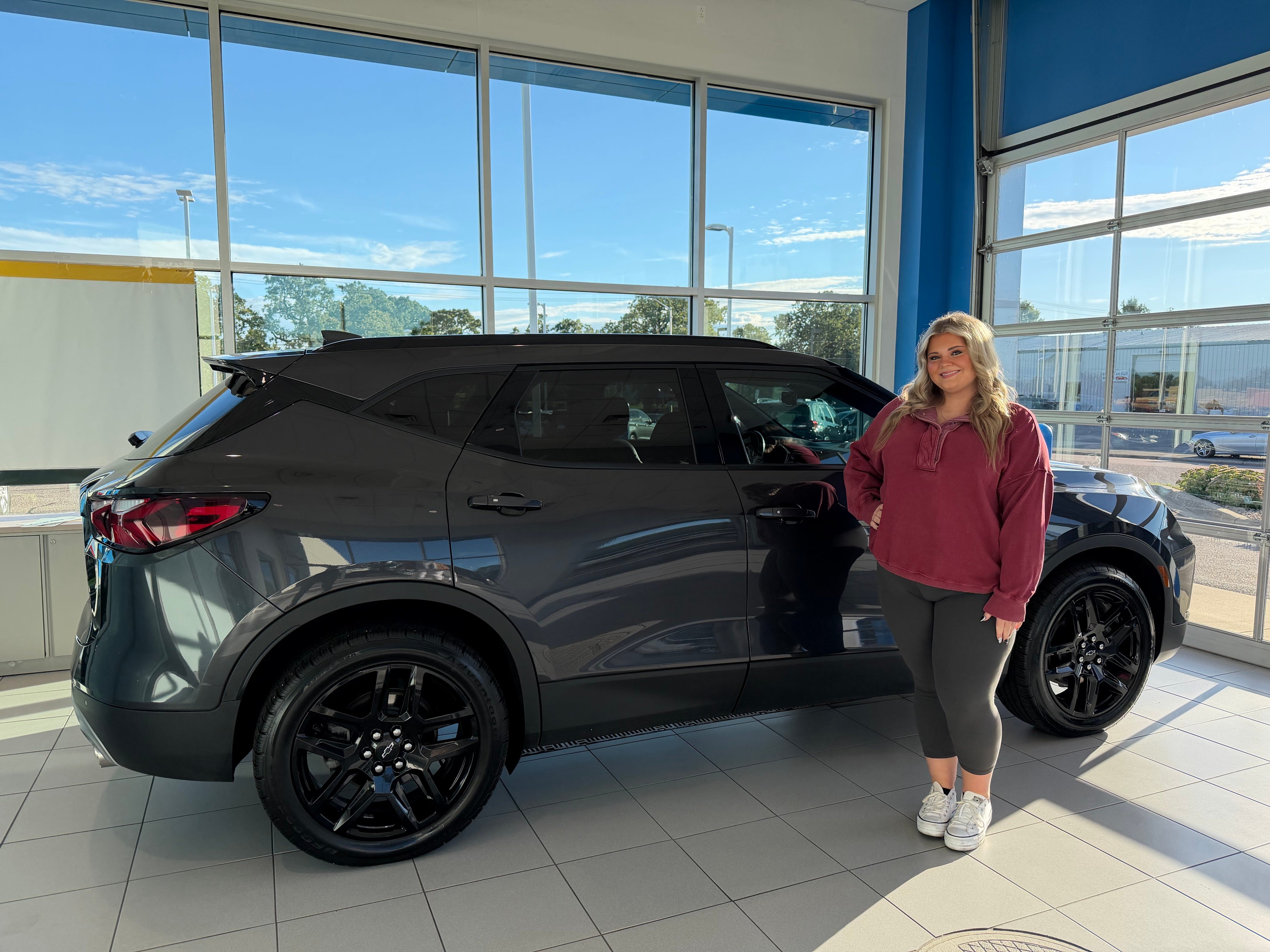 Happy Kayser Chevrolet customer