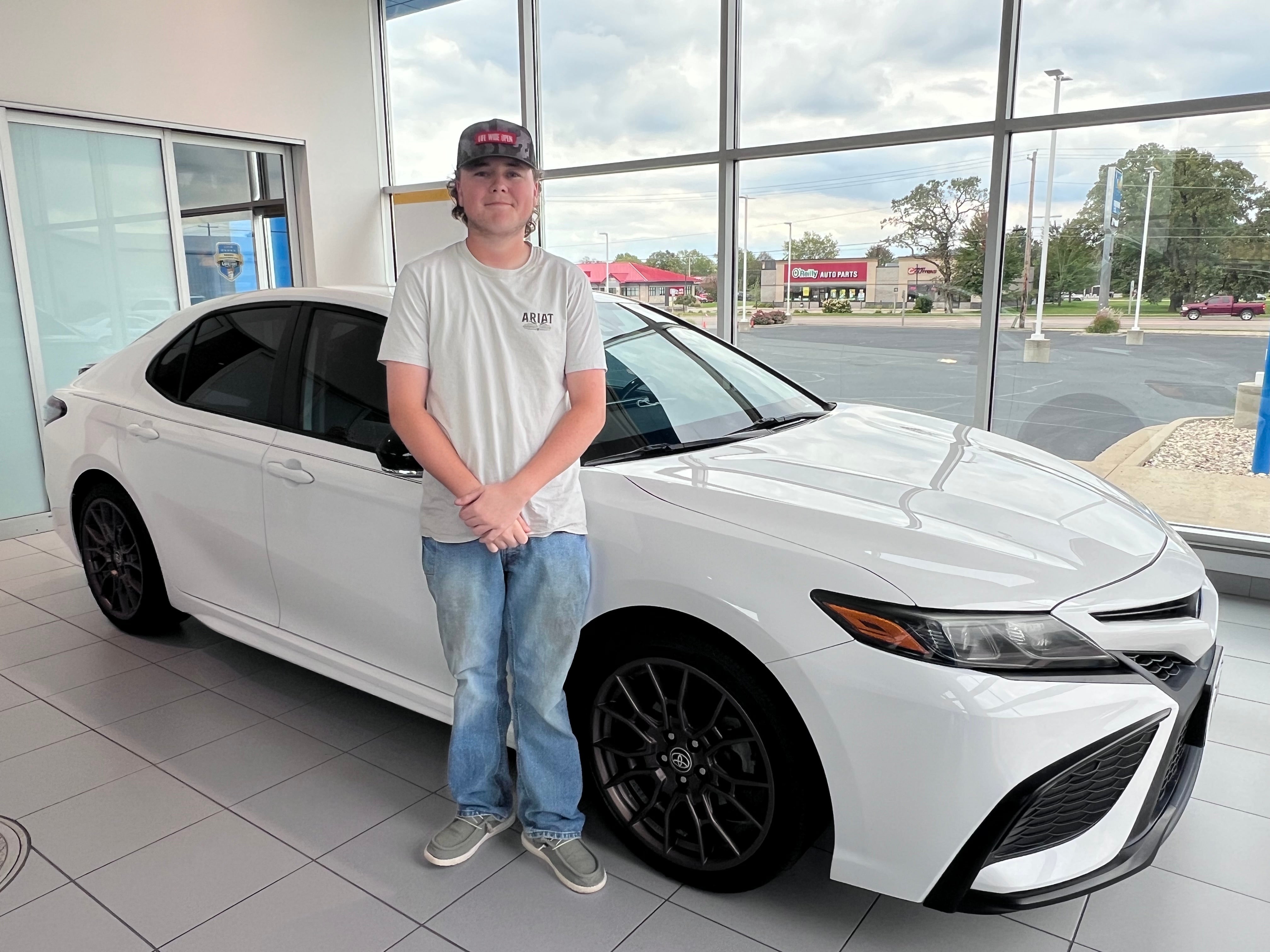 Happy Kayser Chevrolet customer