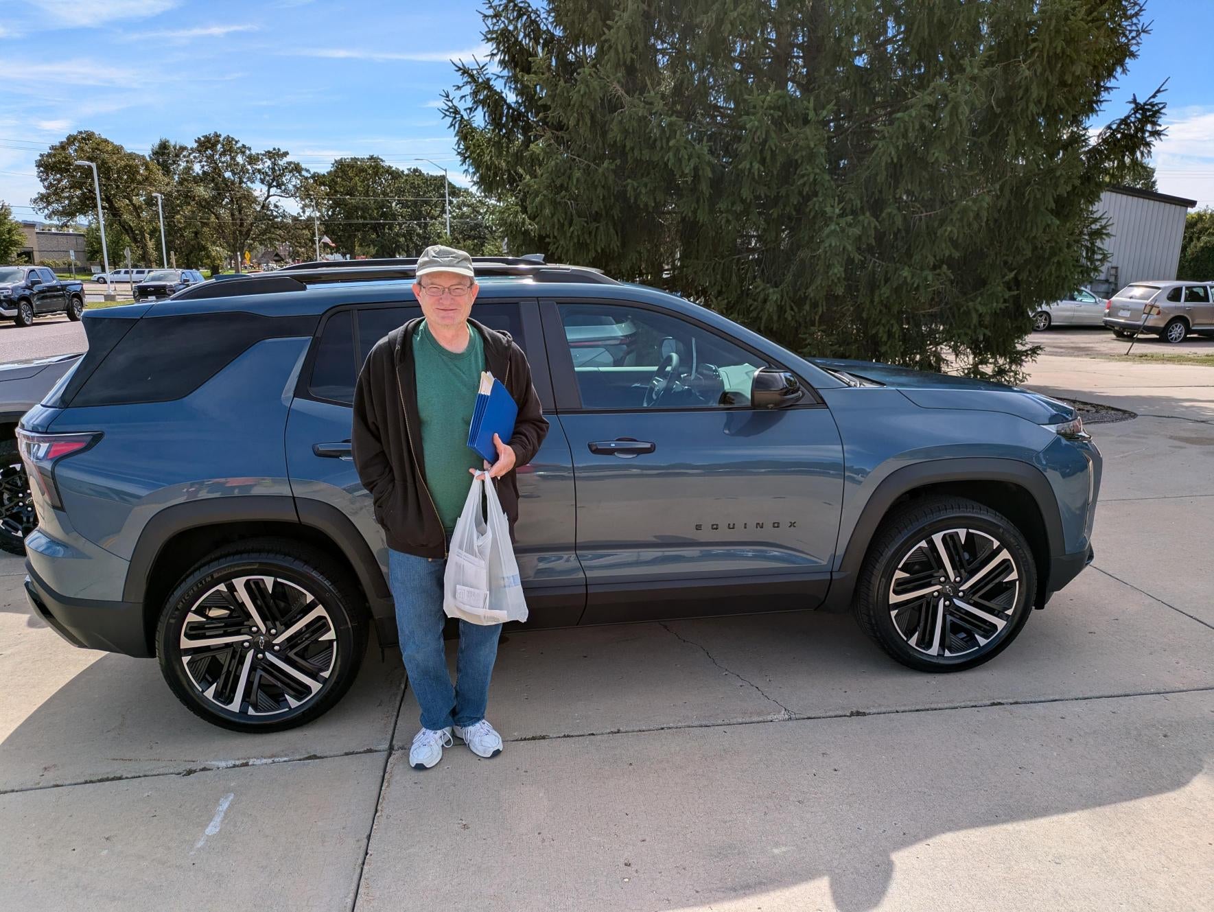 Happy Kayser Chevrolet customer