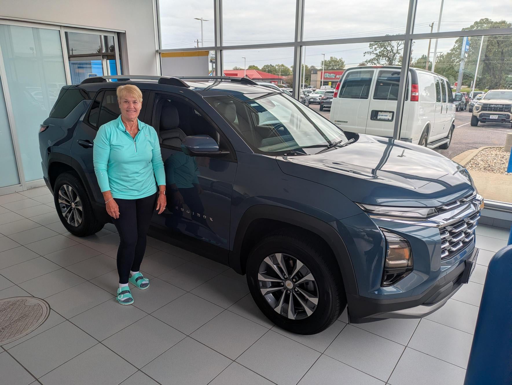 Happy Kayser Chevrolet customer