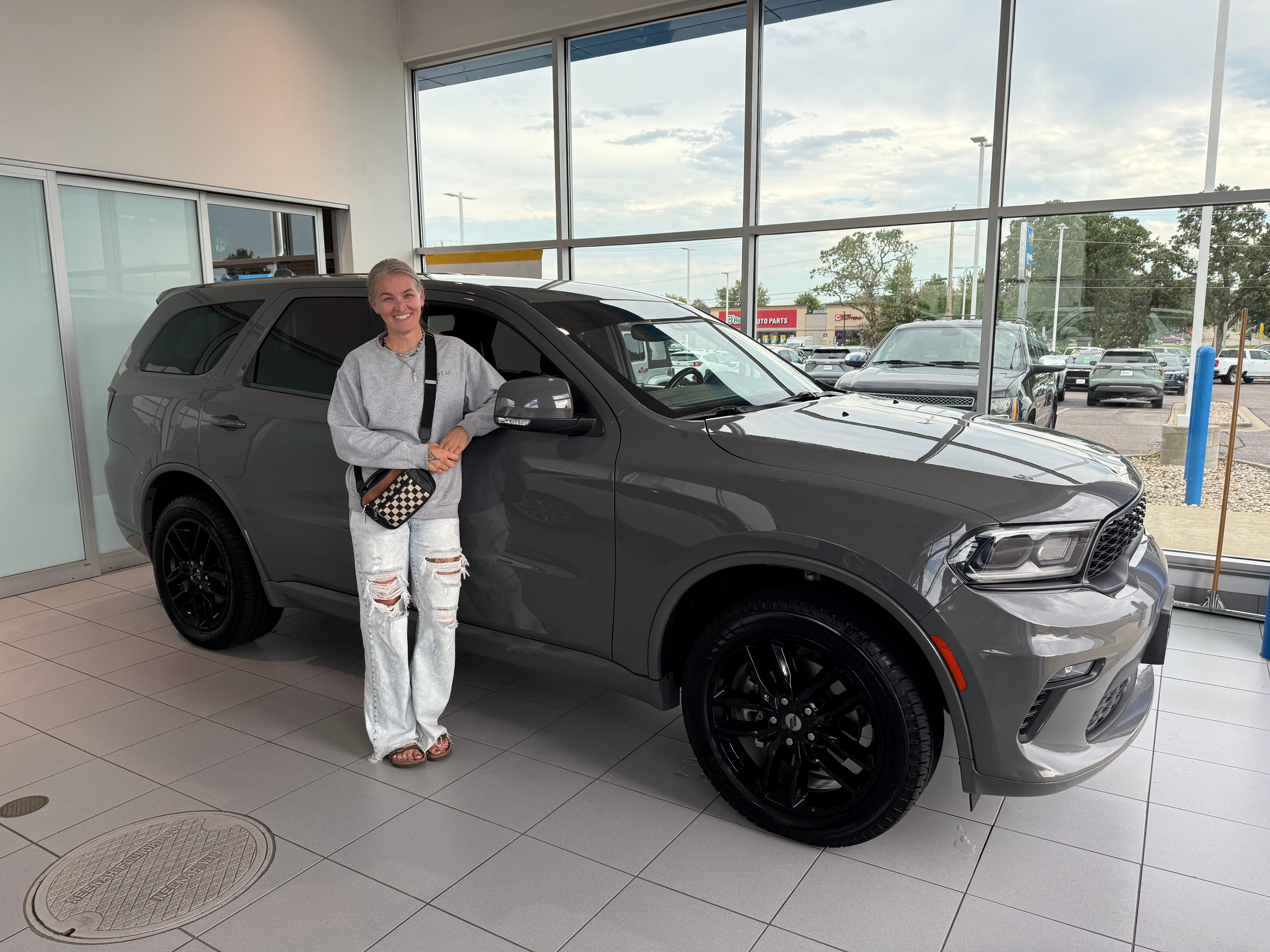Happy Kayser Chevrolet customer