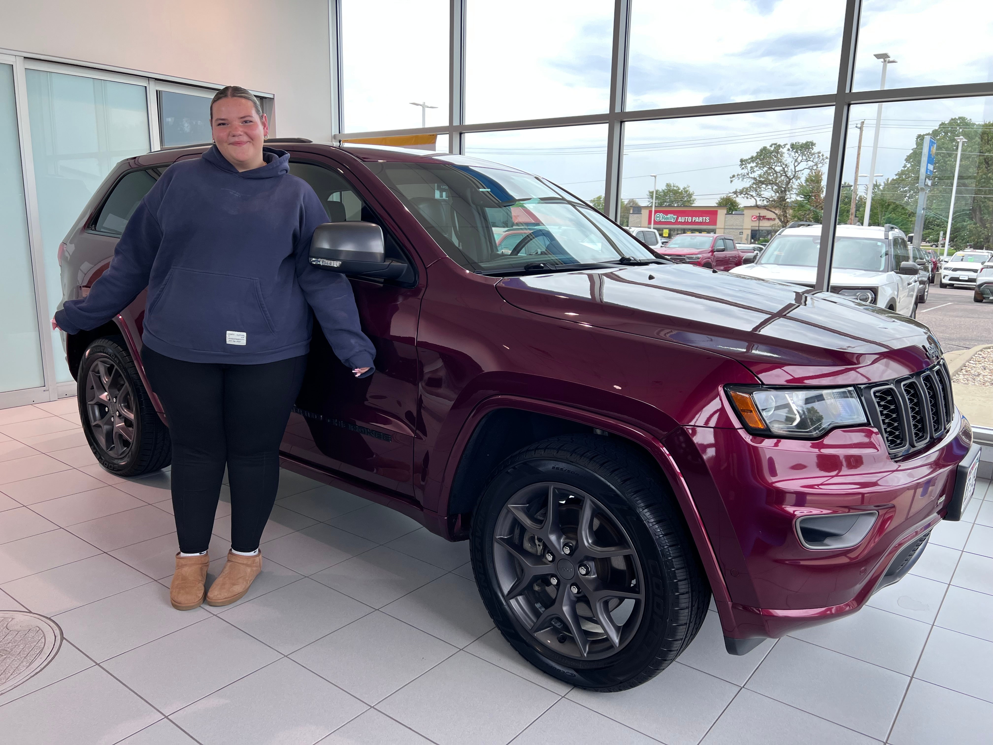 Happy Kayser Chevrolet customer