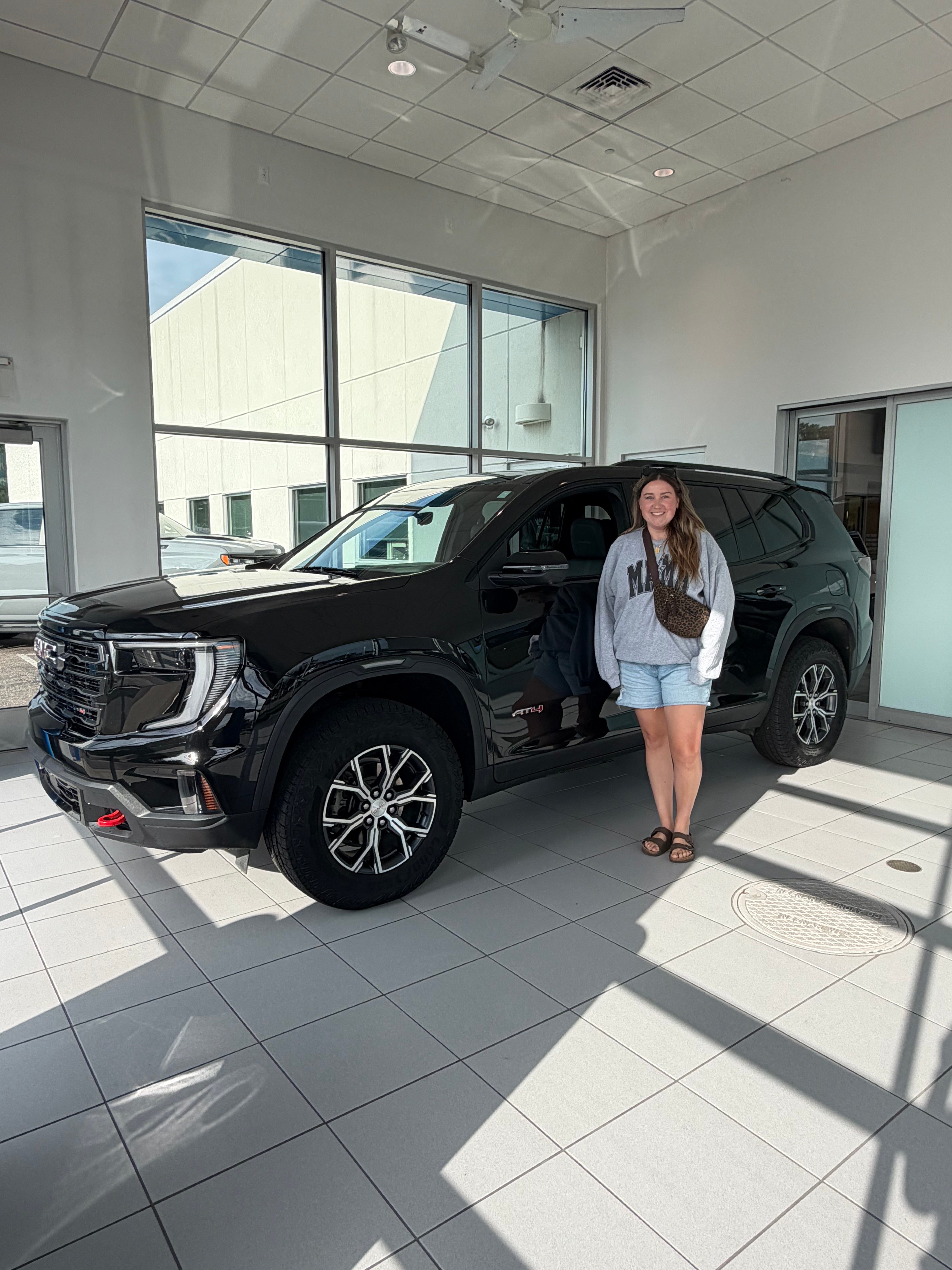 Happy Kayser Chevrolet customer