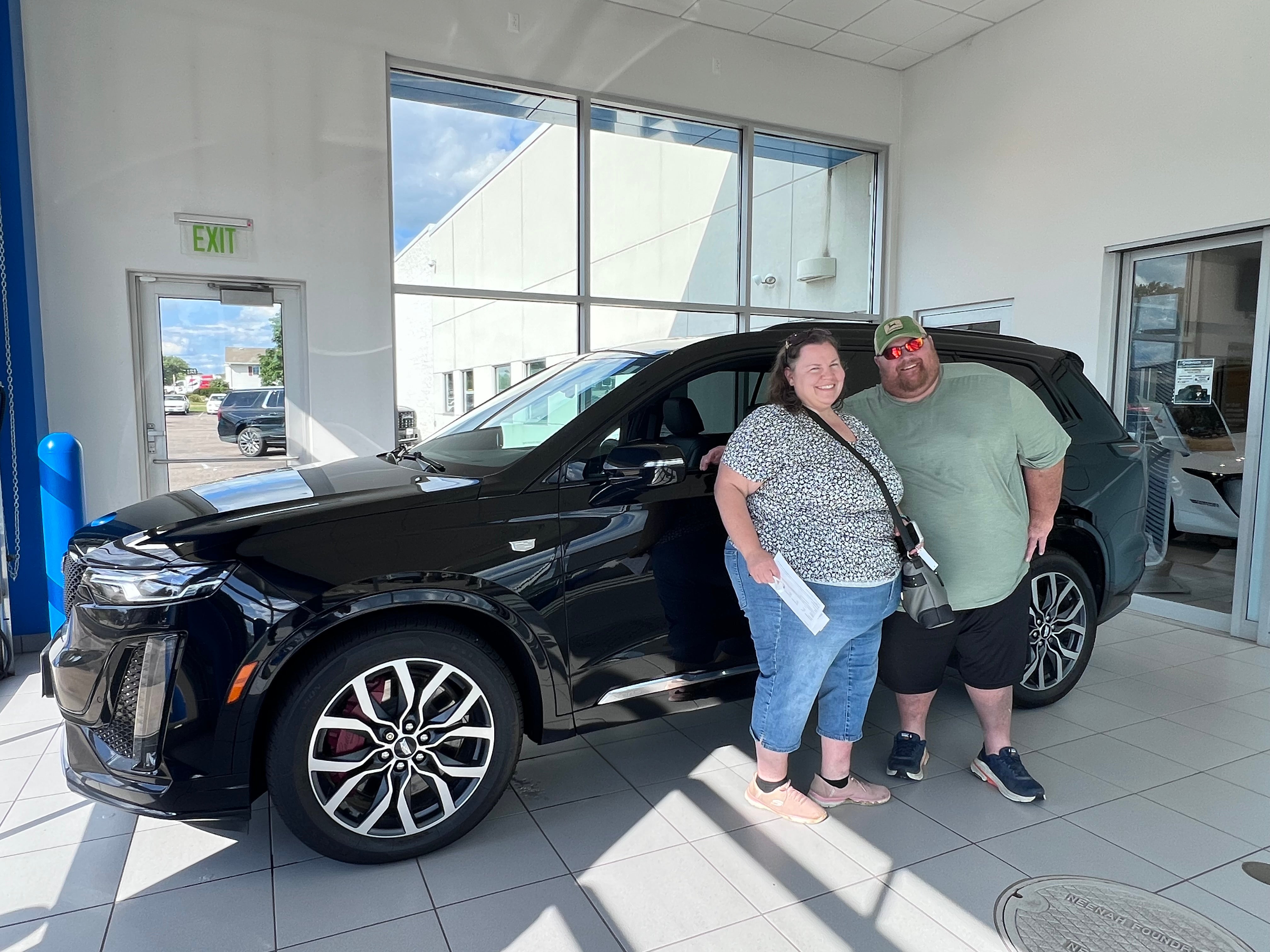 Happy Kayser Chevrolet customer