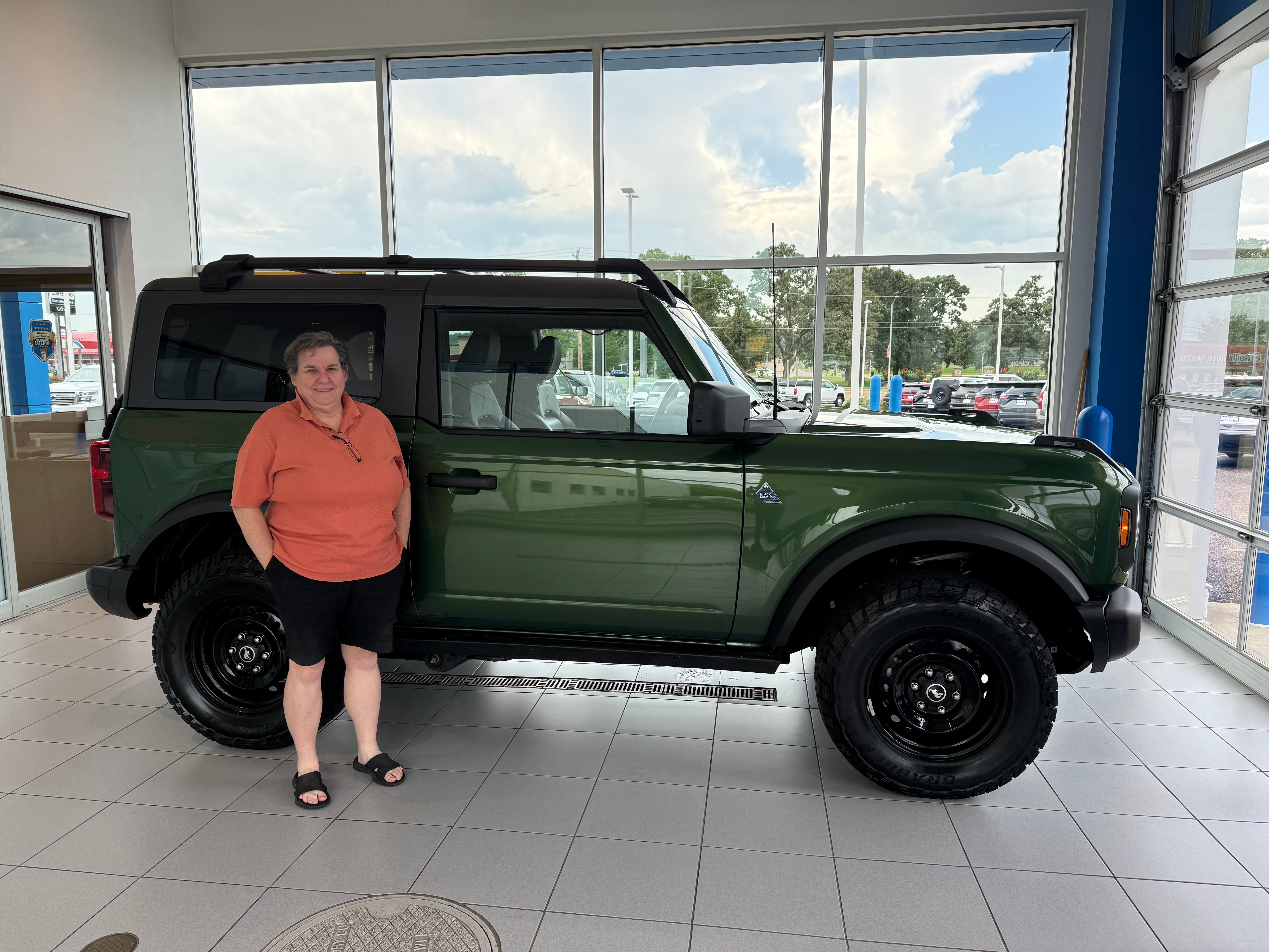 Happy Kayser Chevrolet customer