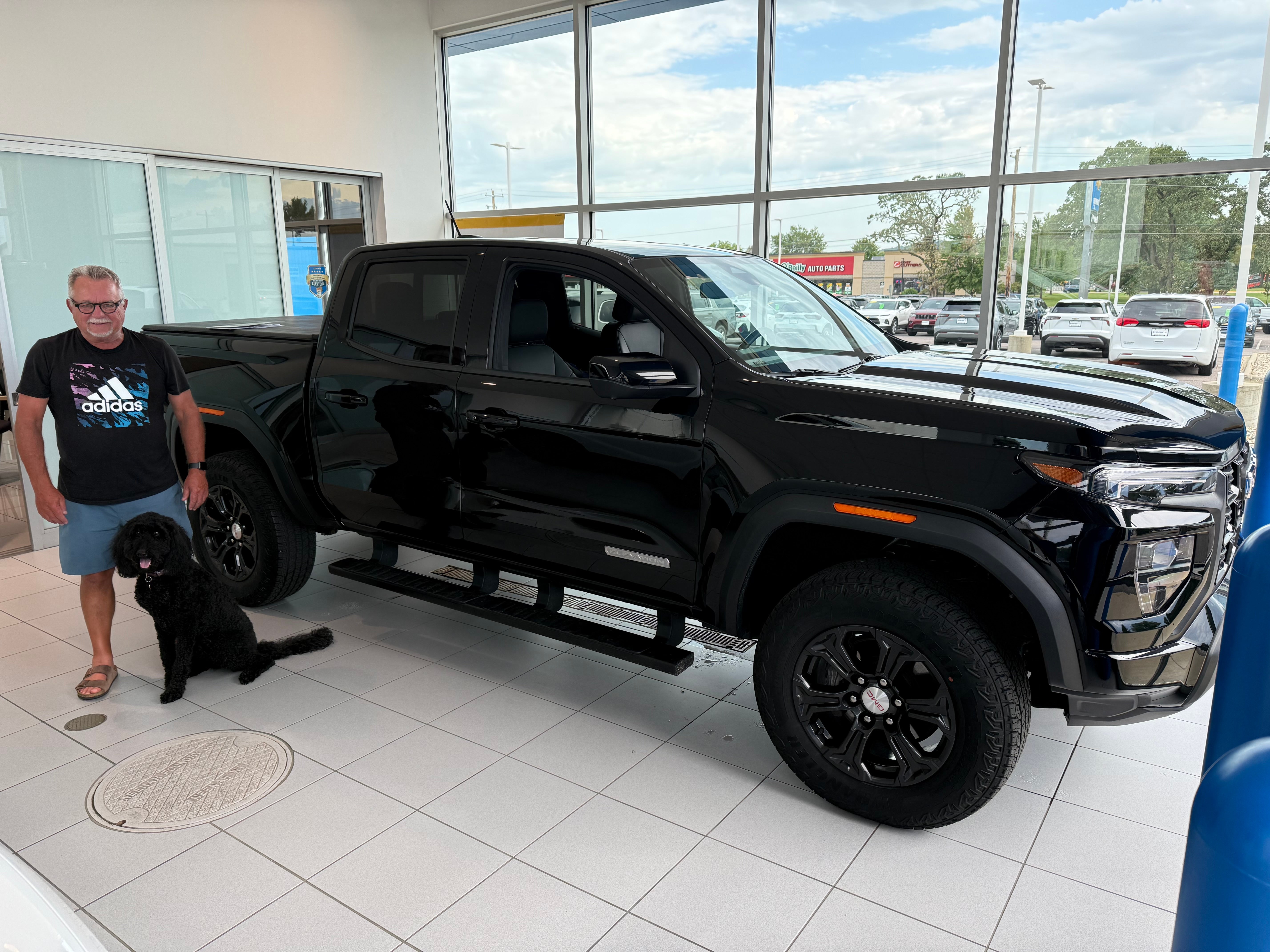 Happy Kayser Chevrolet customer