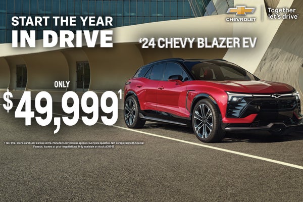 New 2024 Chevy Blazer EV