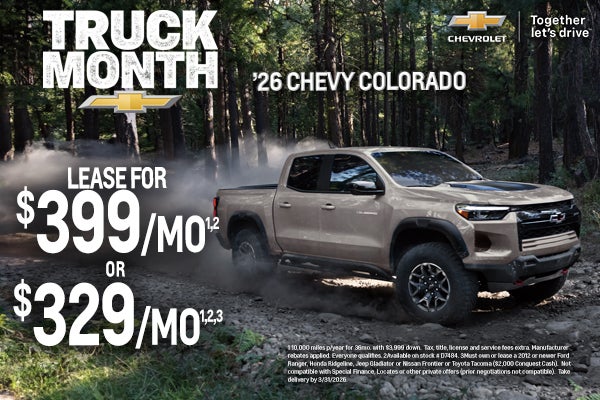 New 2026 Chevy Colorado