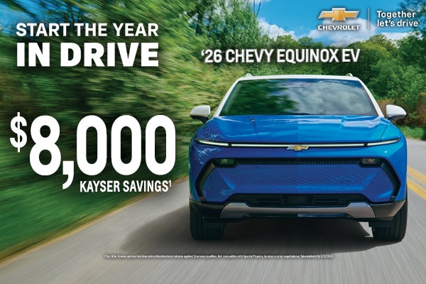 New 2026 Chevy Equinox EV