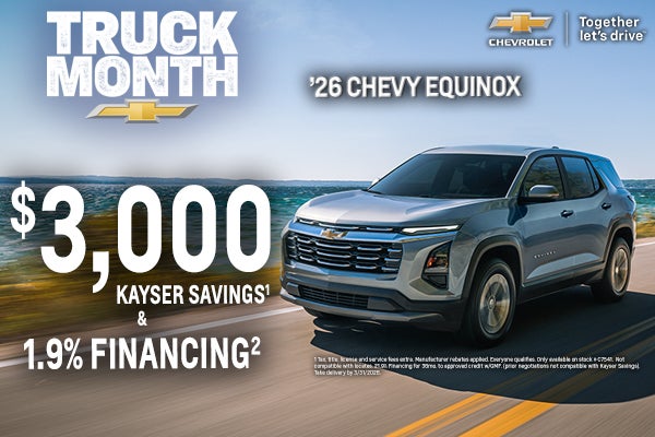 New 2026 Chevy Equinox