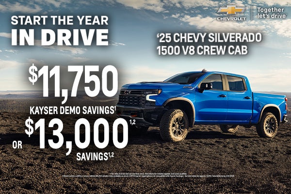 New 2025 Chevy Silverado Crew Cab