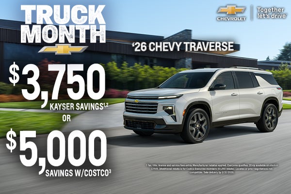 NEW 2026 Chevy Traverse