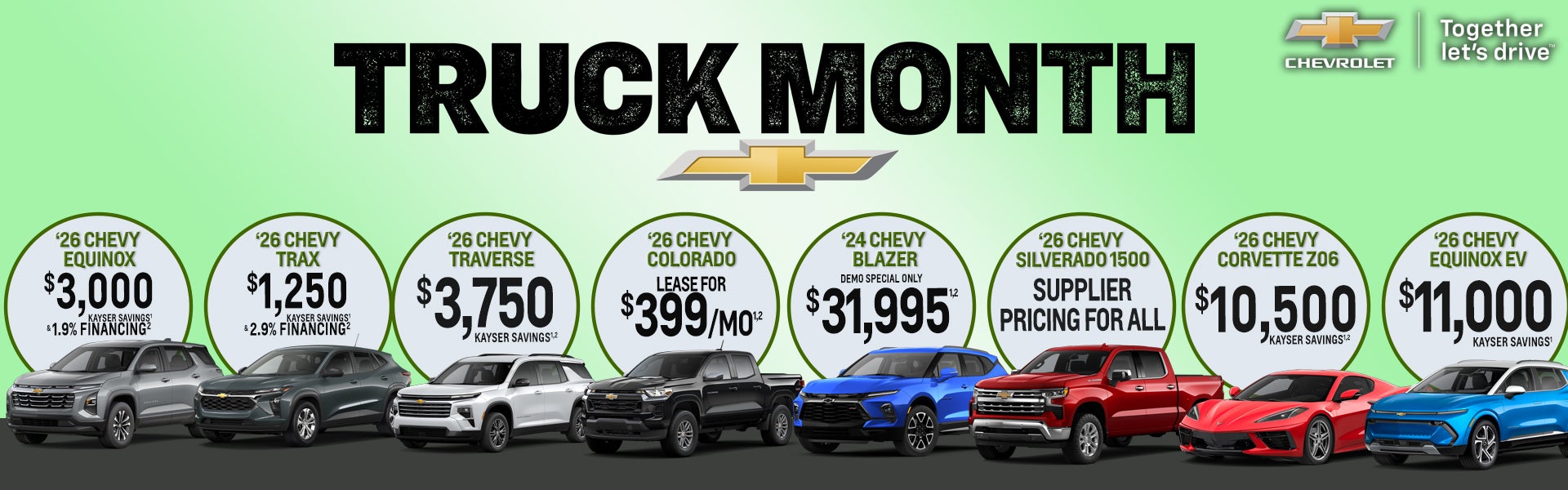 New Vehicle Specials