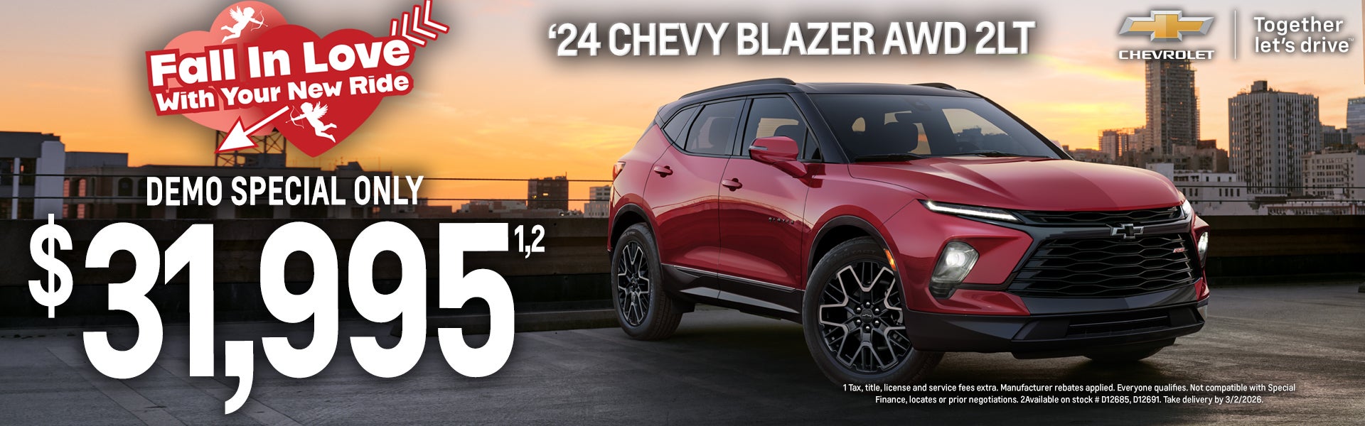New 2024 Chevy Blazer AWD