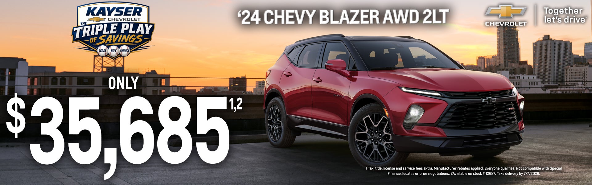 2024 Chevy Blazer AWD
