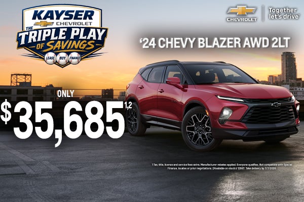 2024 Chevy Blazer AWD