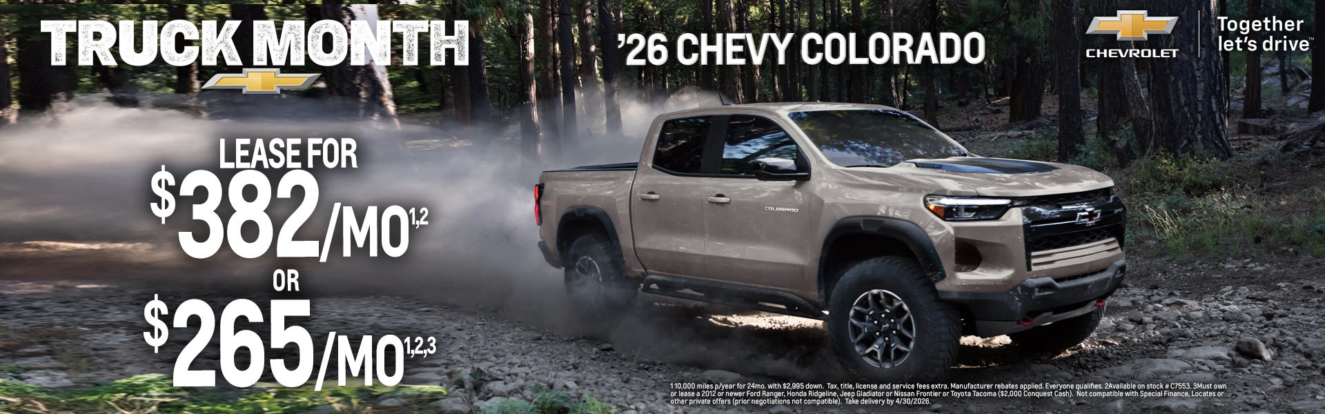 New 2026 Chevy Colorado