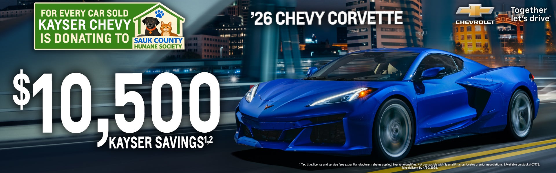 New 2026 Chevy Corvette