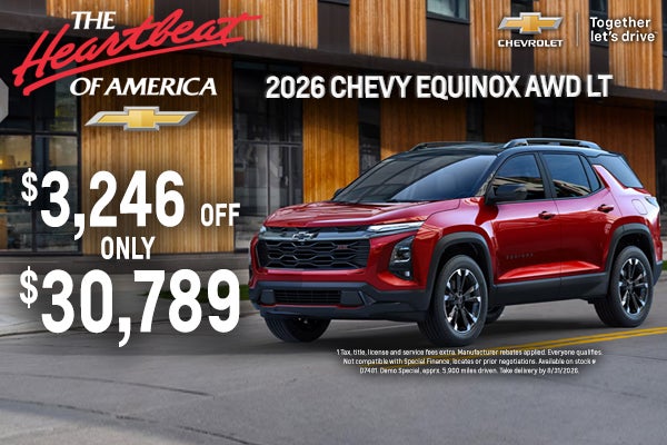 New 2026 Chevy Equinox