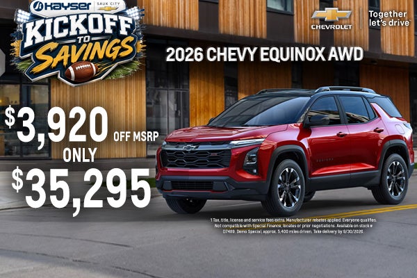 2026 Chevy Equinox AWD