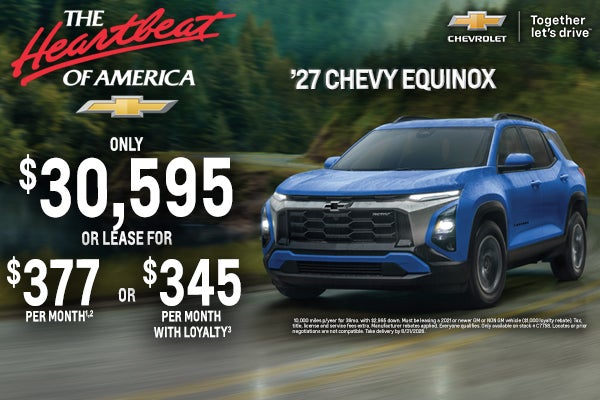 New 2026 Chevy Equinox
