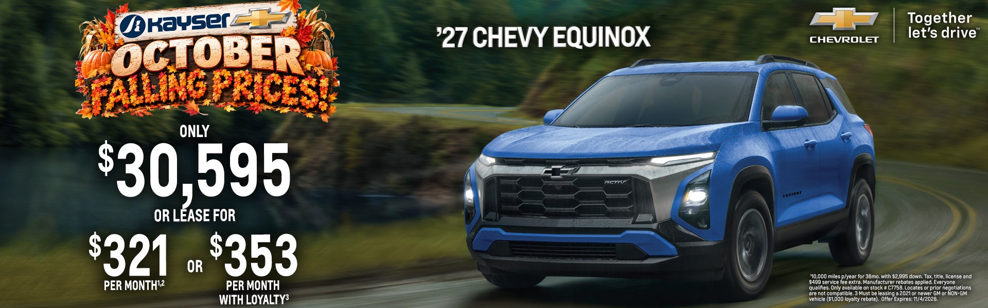 New 2027 Chevy Equinox