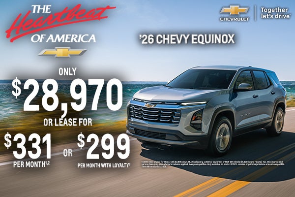 New 2026 Chevy Equinox