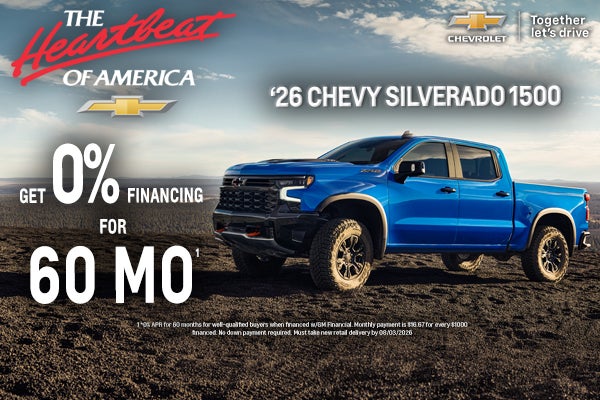 New 2026 Chevy Silverado