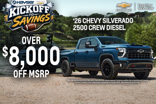 New 2026 Chevy Silverado HD Diesel