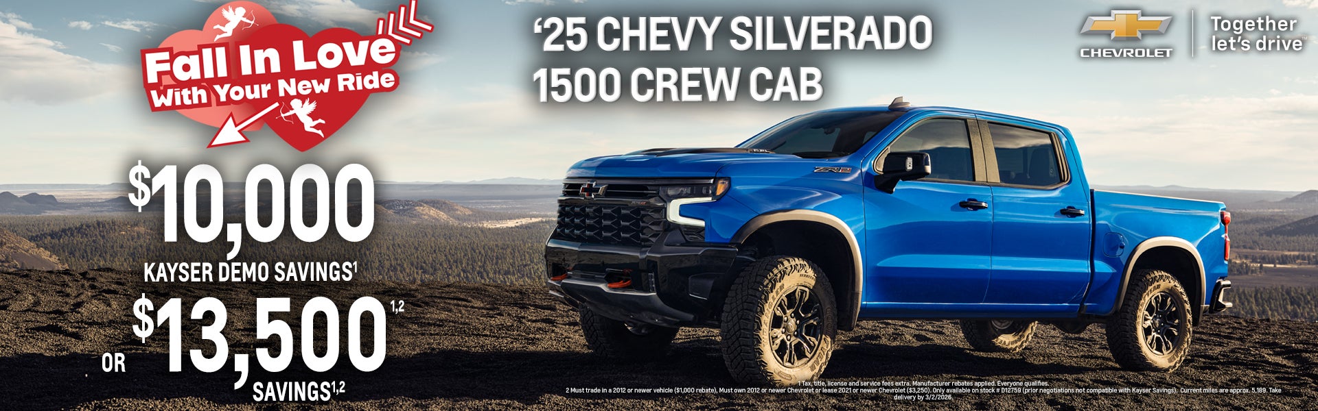 New 2025 Chevy Silverado Crew