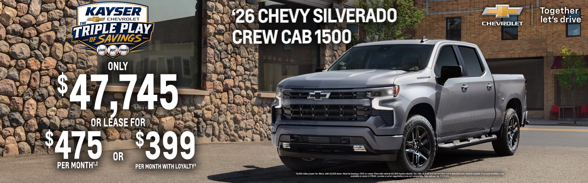 2026 Chevy Silverado Crew