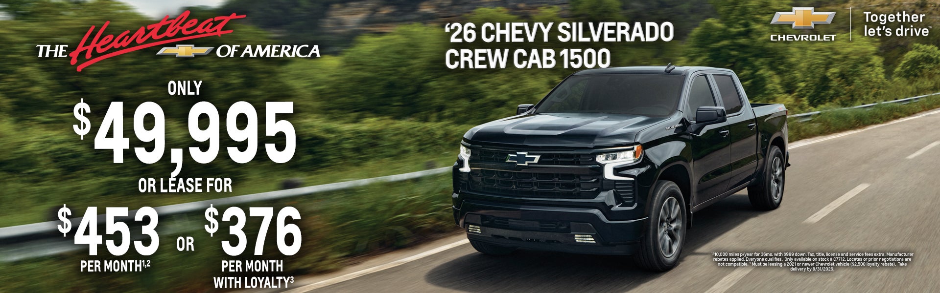New 2026 Chevy Silverado Crew