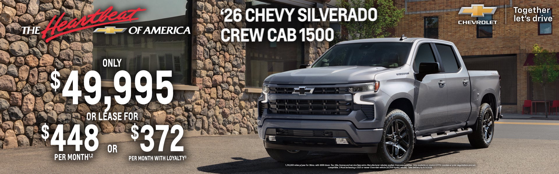 New 2026 Chevy Silverado Crew
