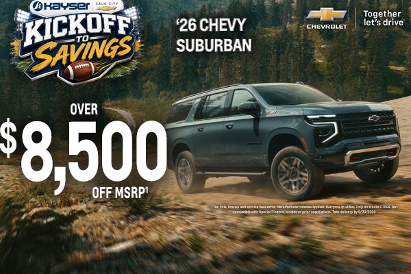 2026 Chevy Suburban