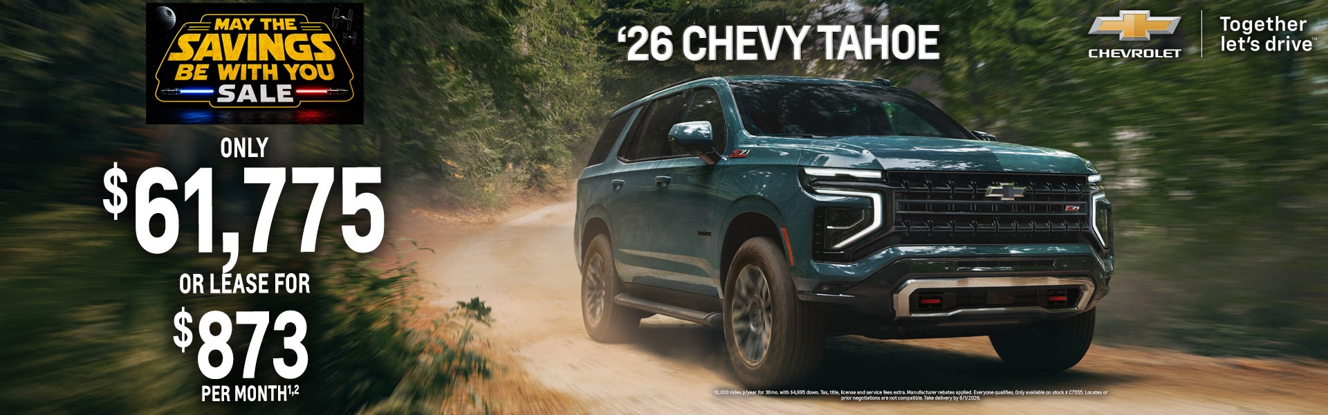 New 2026 Chevy Tahoe