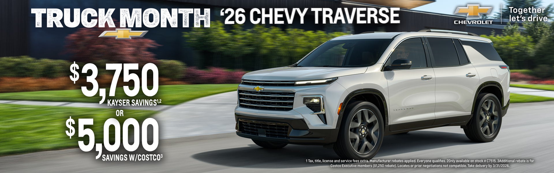 2026 Chevy Traverse