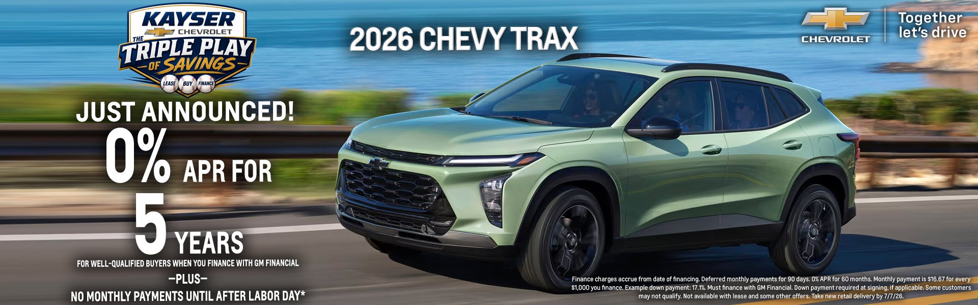 New 2026 Chevy Trax