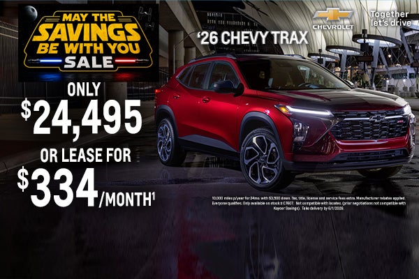 New 2026 Chevy Trax
