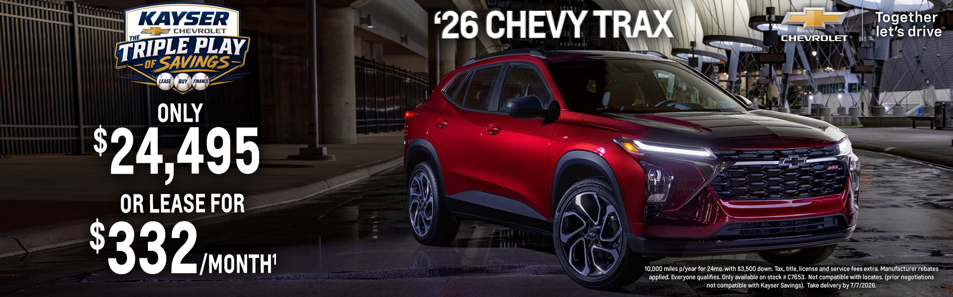2026 Chevy Trax