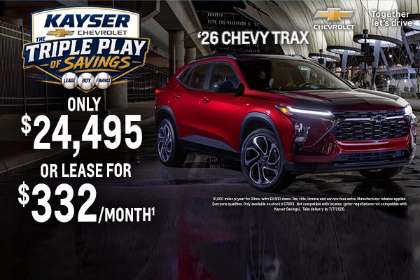 2026 Chevy Trax
