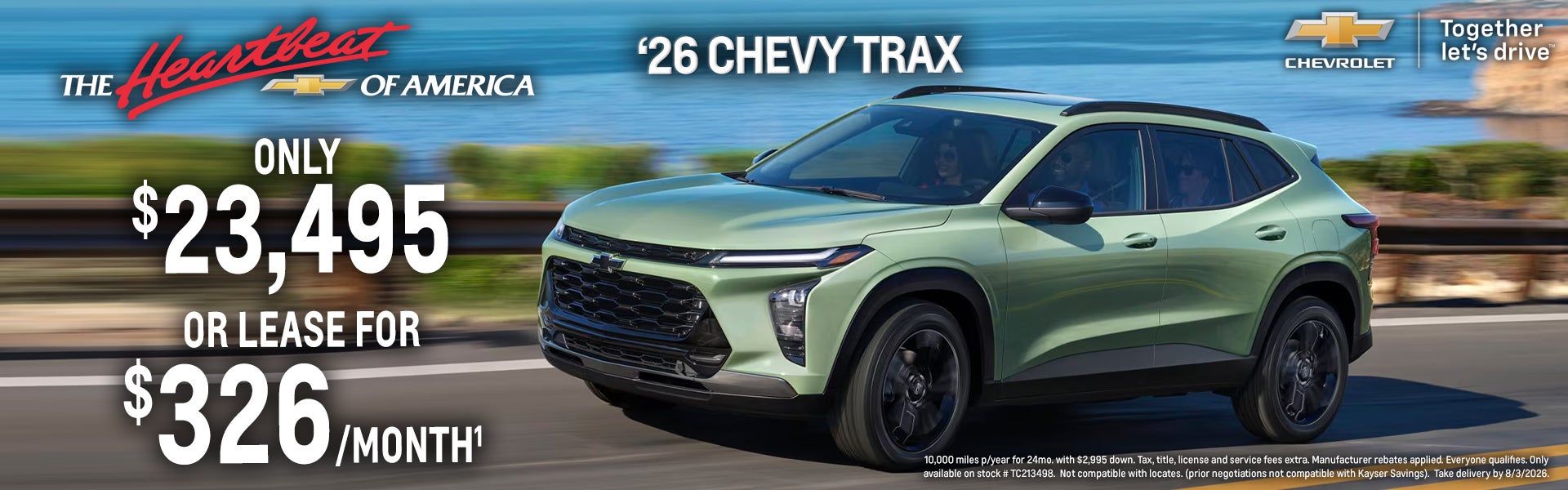 New 2026 Chevy Trax