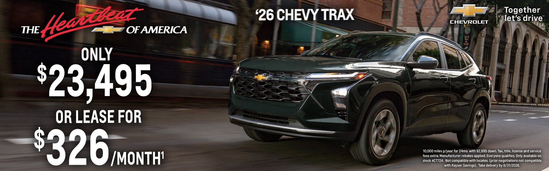 New 2026 Chevy Trax