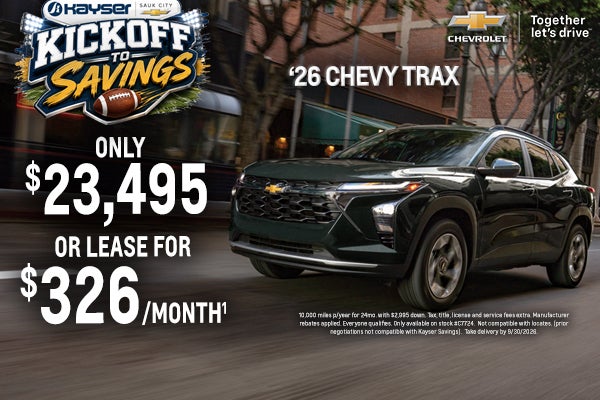 2026 Chevy Trax