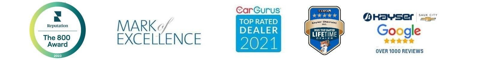 awards, reviews, and commendations