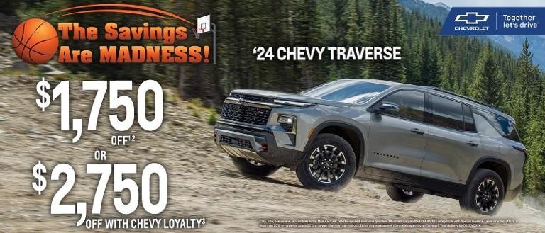 Traverse Lease Specials